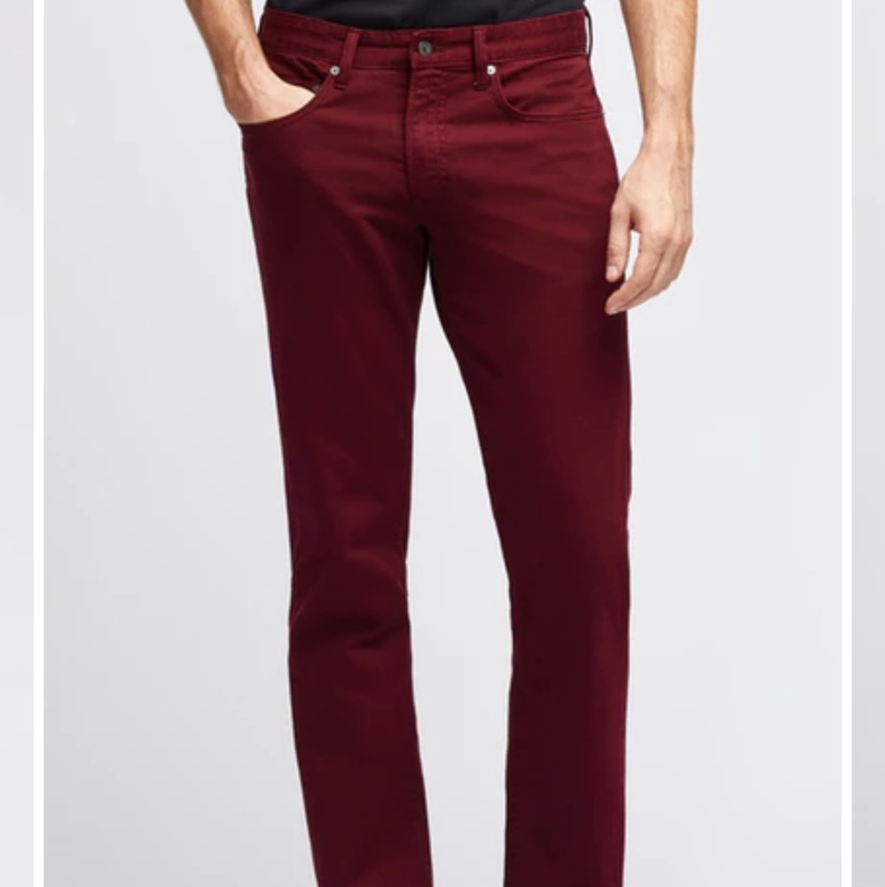 Bonobos travel jeans crimson 35x30 athletic fit